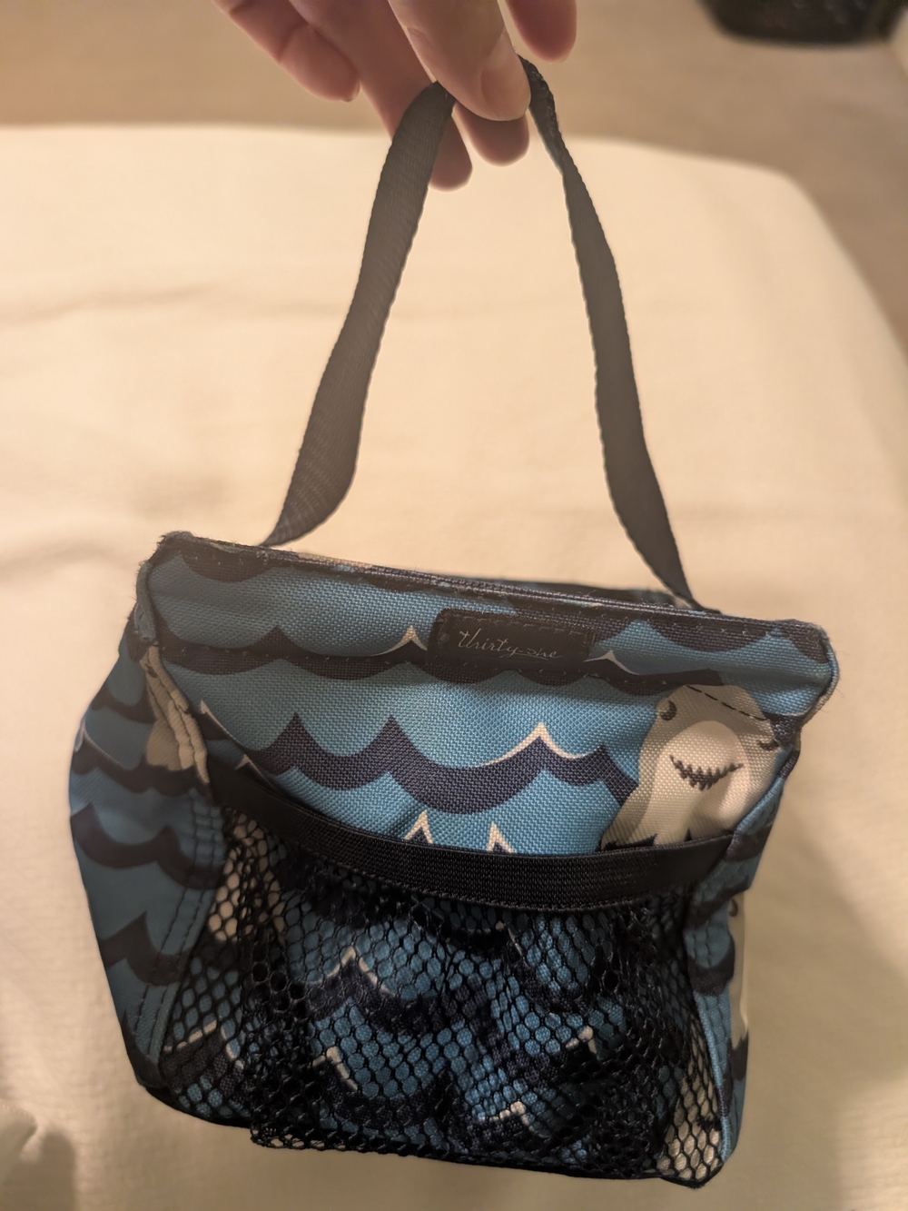 thirty-one Blue Shark Wave Small Tote